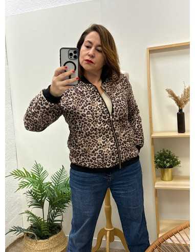 BOMBER LEOPARDO