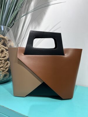 BOLSO SHOPPER TRICOLOR