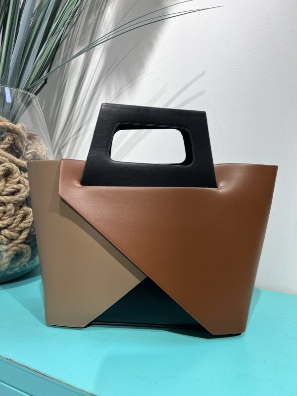 BOLSO SHOPPER TRICOLOR