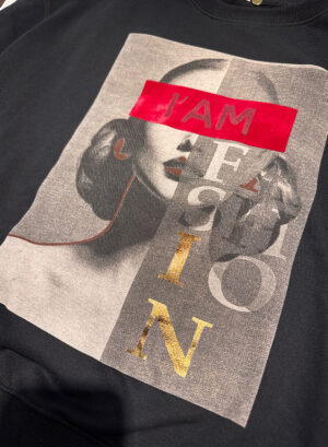 Novedades 34 SUDADERA FASHION - Negro