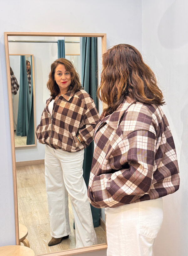 CHAQUETA CUADROS - Imagen 6