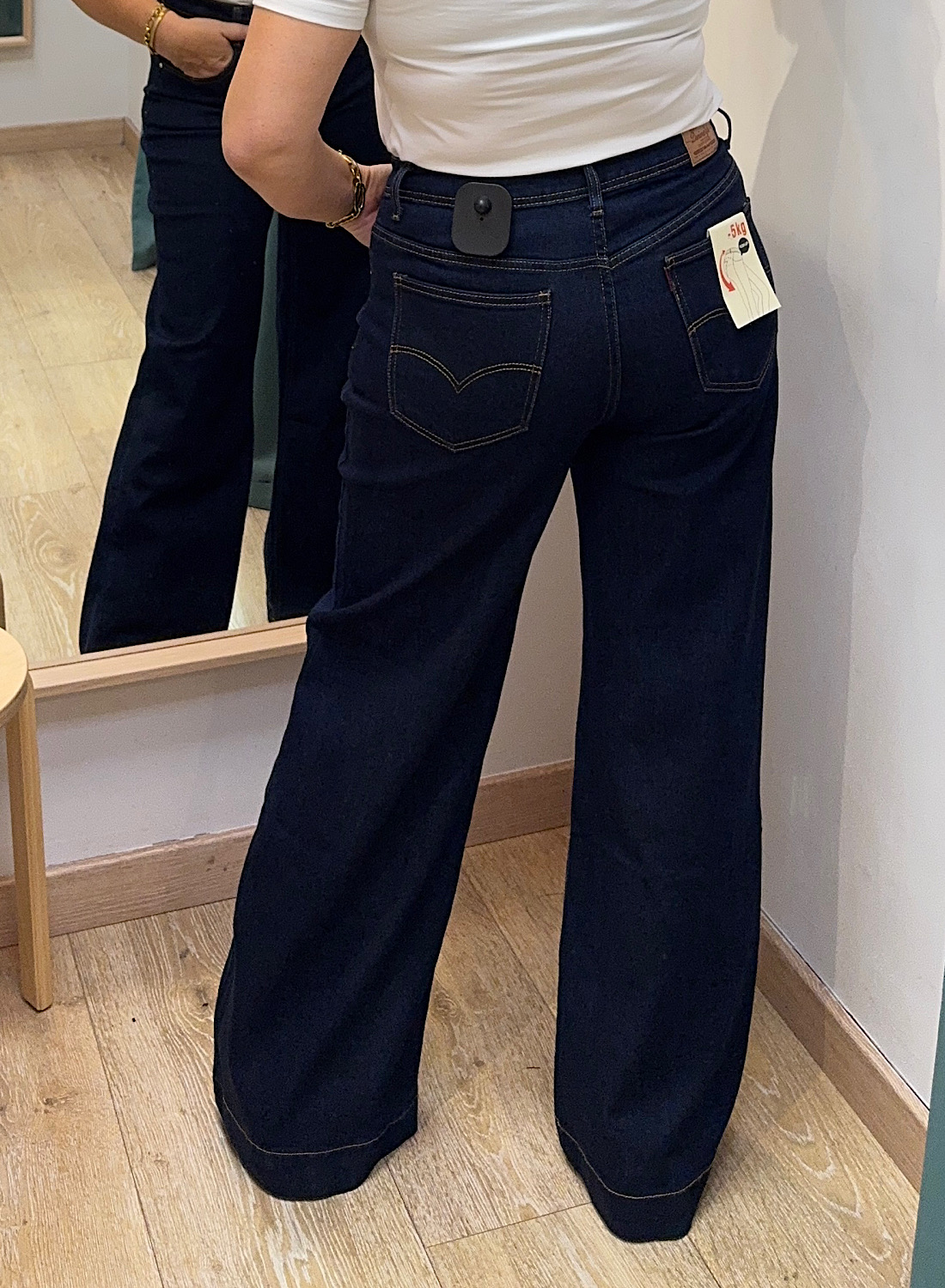 PANTALÓN JEANS AZUL OSCURO 2 PANTALÓN JEANS AZUL OSCURO - Imagen 2