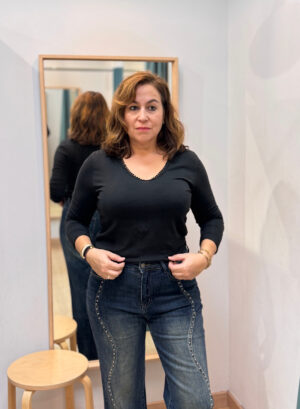 Novedades 2 CAMISETA BÁSICAS - Negro