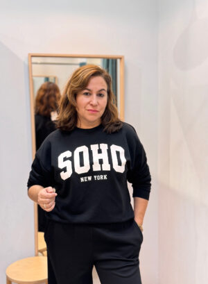 Novedades 24 SUDADERA SOHO - Negro