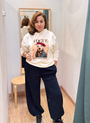 SUDADERA PERRO VOGUE