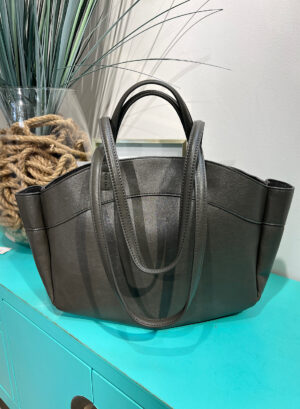 BOLSO TOTE - Gris