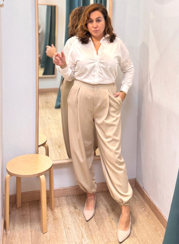 CAMISA BÁSICA BLANCA - Imagen 2