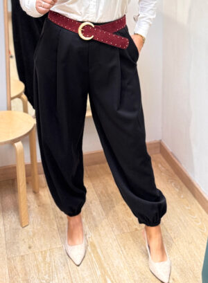 PANTALON BALLOON - Negro