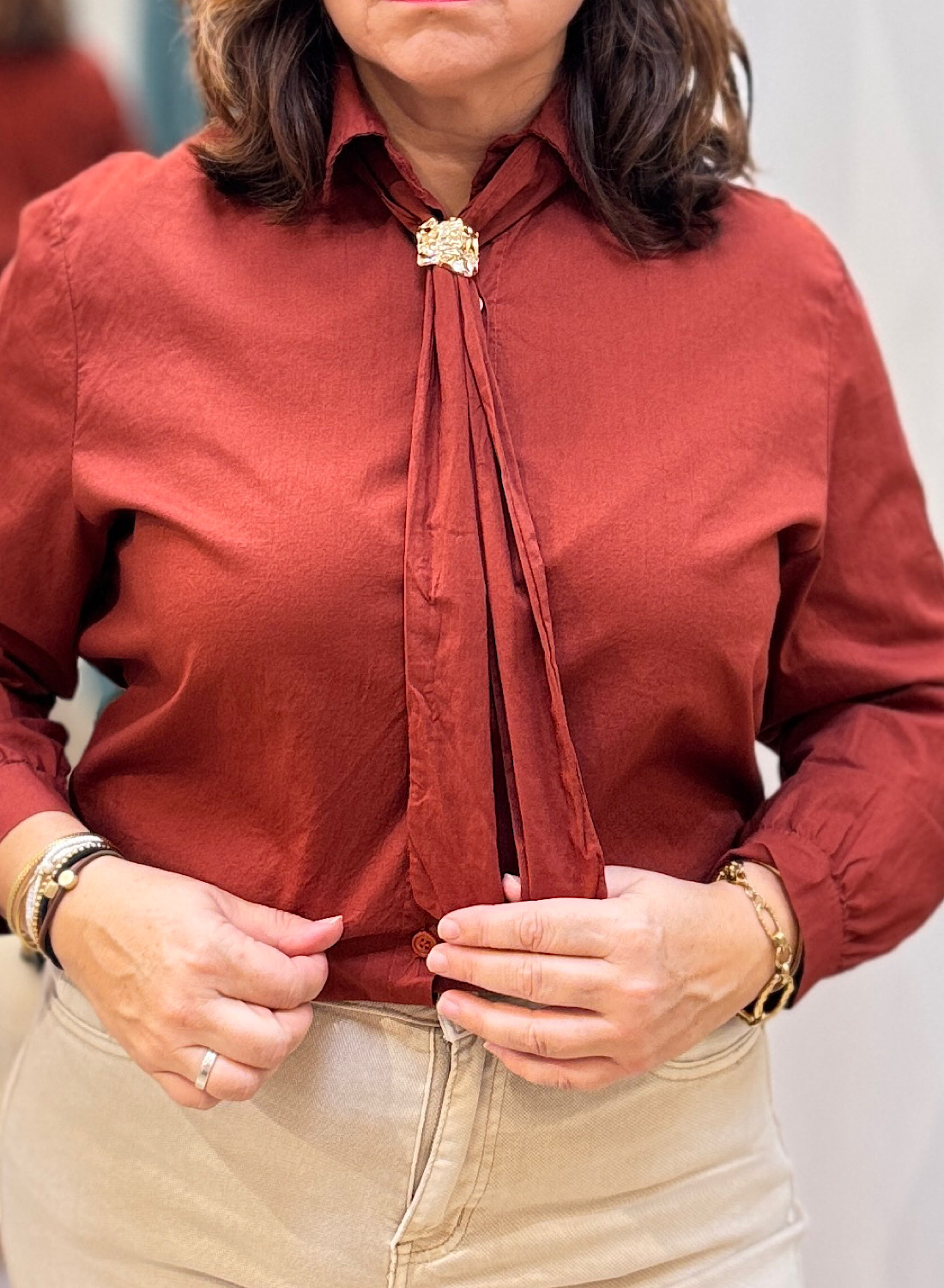 CAMISA DETALLE CUELLO 3 CAMISA DETALLE CUELLO - Imagen 3