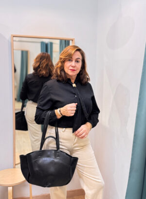 BOLSO TOTE - Negro