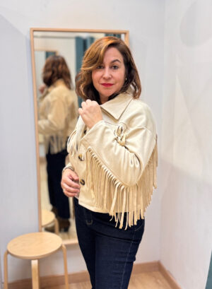 Novedades 20 CHAQUETA COUNTRY FLECOS - Beige