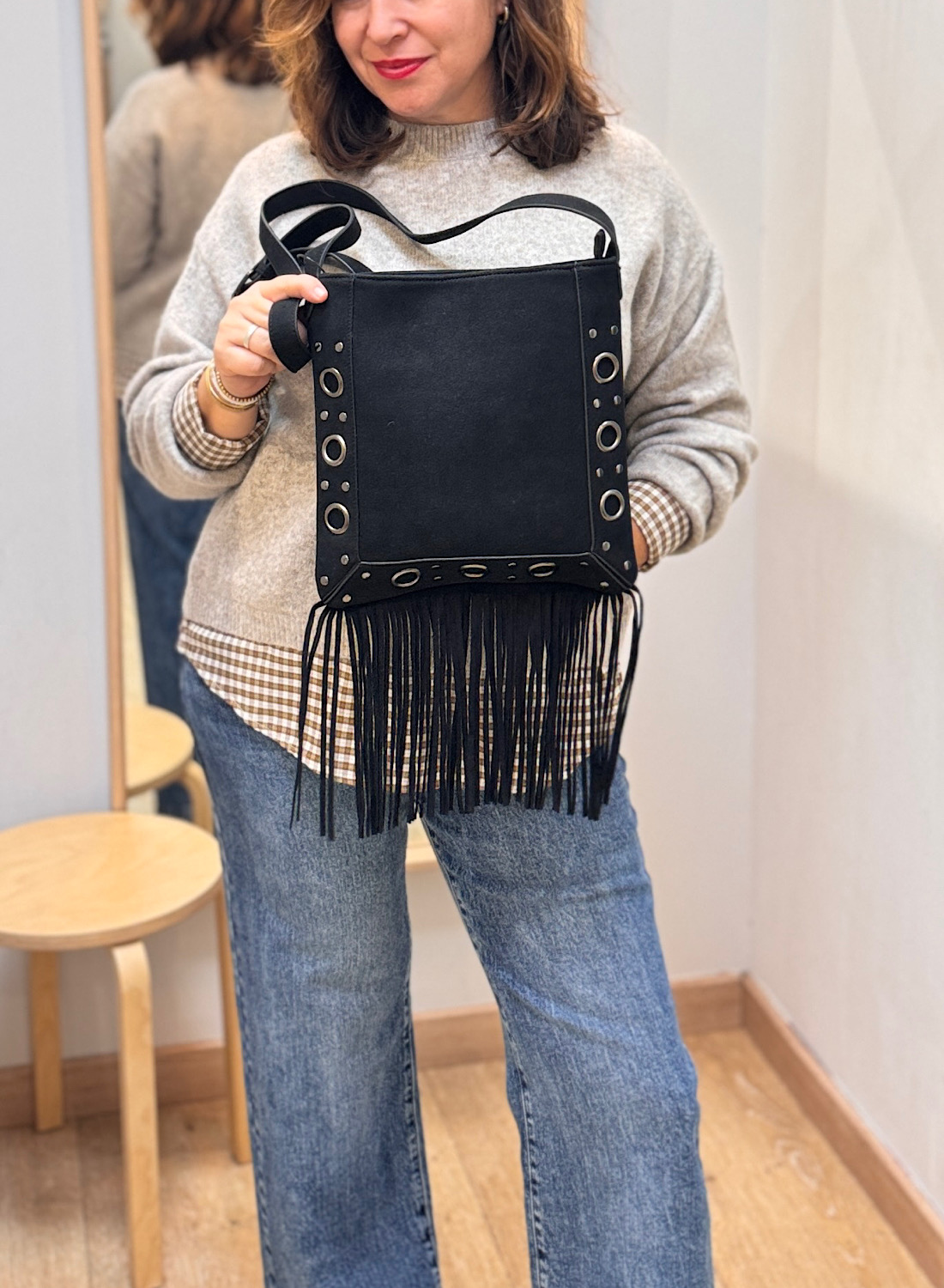 BANDOLERA FLECOS Y TACHUELAS 2 BANDOLERA FLECOS Y TACHUELAS - Imagen 2