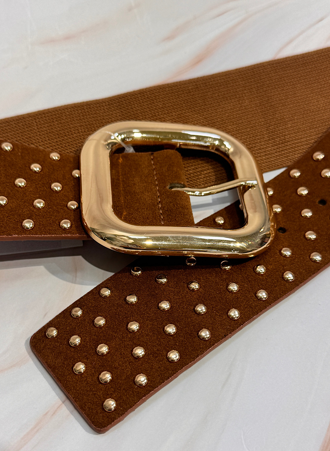 CINTURÓN ELÁSTICO CON TACHUELAS 4 CINTURÓN ELÁSTICO CON TACHUELAS - Imagen 4