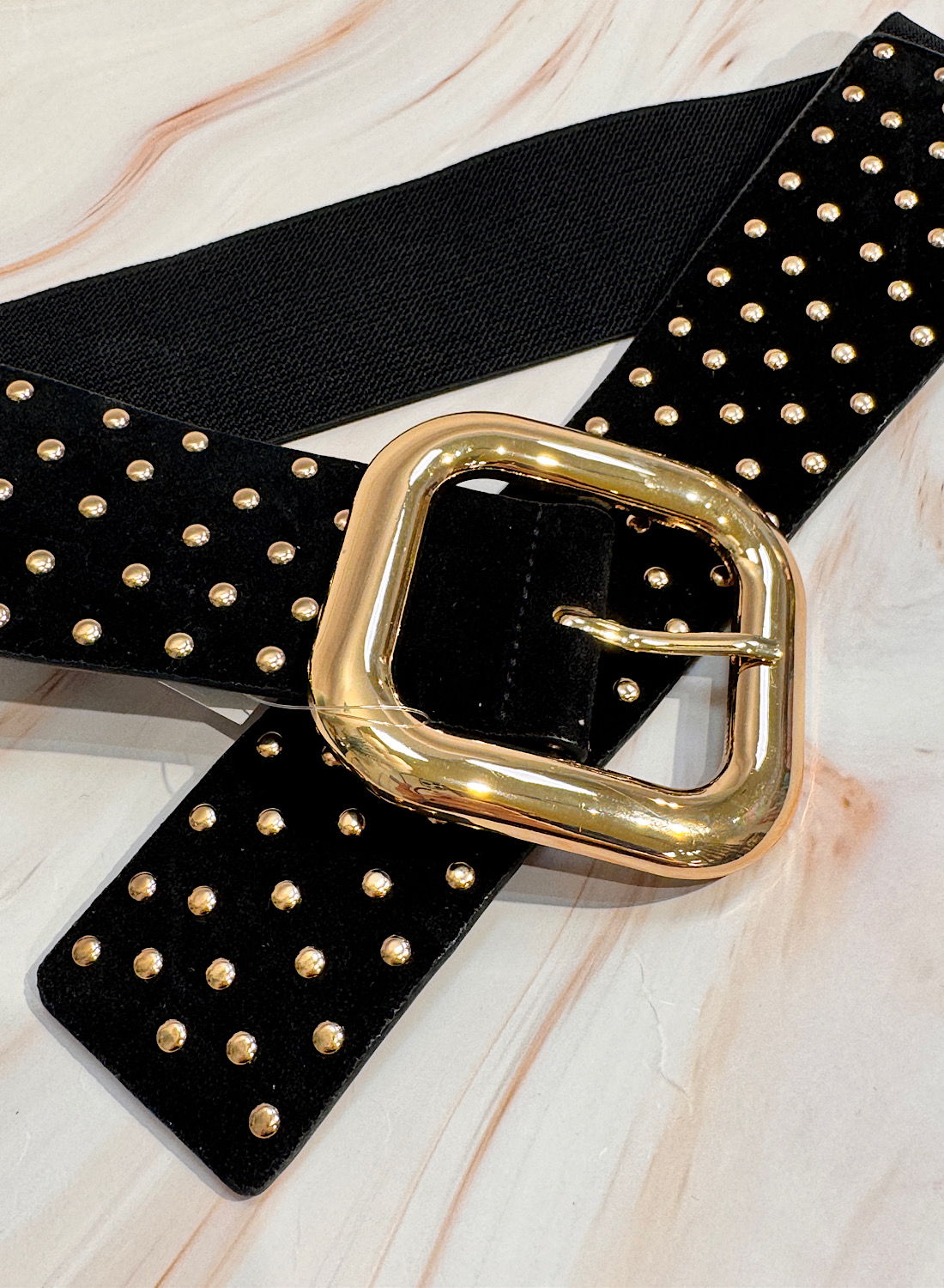 CINTURÓN ELÁSTICO CON TACHUELAS 3 CINTURÓN ELÁSTICO CON TACHUELAS - Imagen 3