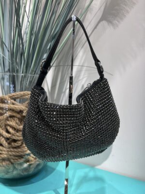 BOLSO FIESTA NEGRO BRILLANTES