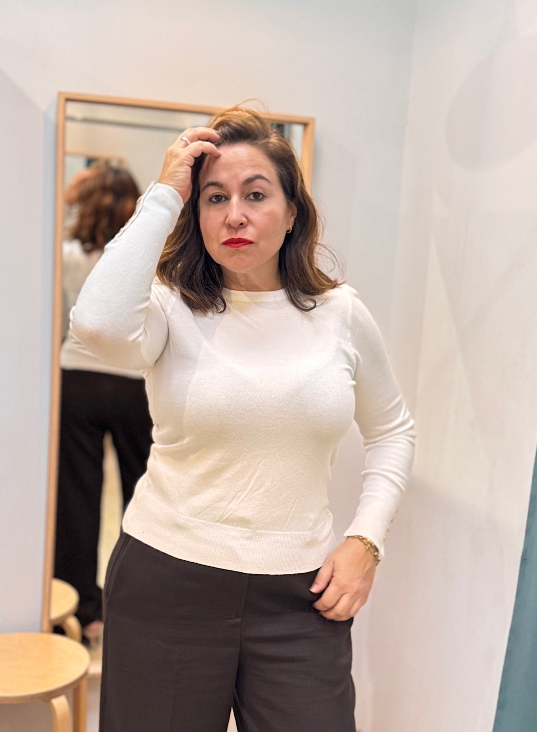 JERSEY PUNTO CUELLO REDONDO 4 JERSEY PUNTO CUELLO REDONDO - Imagen 4