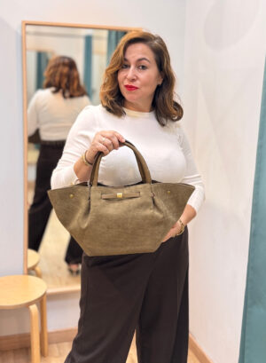 BOLSO DEMELLIER - Taupe