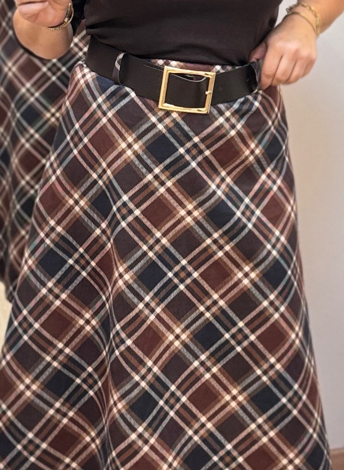 FALDA CUADROS 3 FALDA CUADROS - Imagen 3