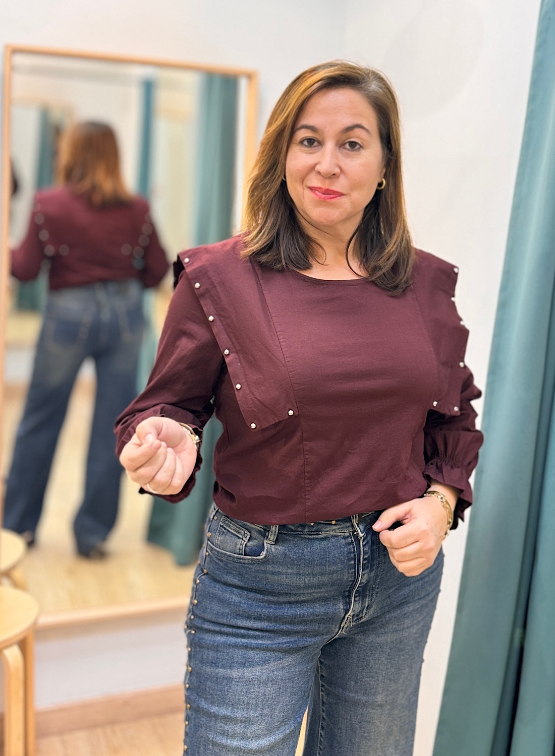 CAMISA TACHUELAS 3 CAMISA TACHUELAS - Imagen 3