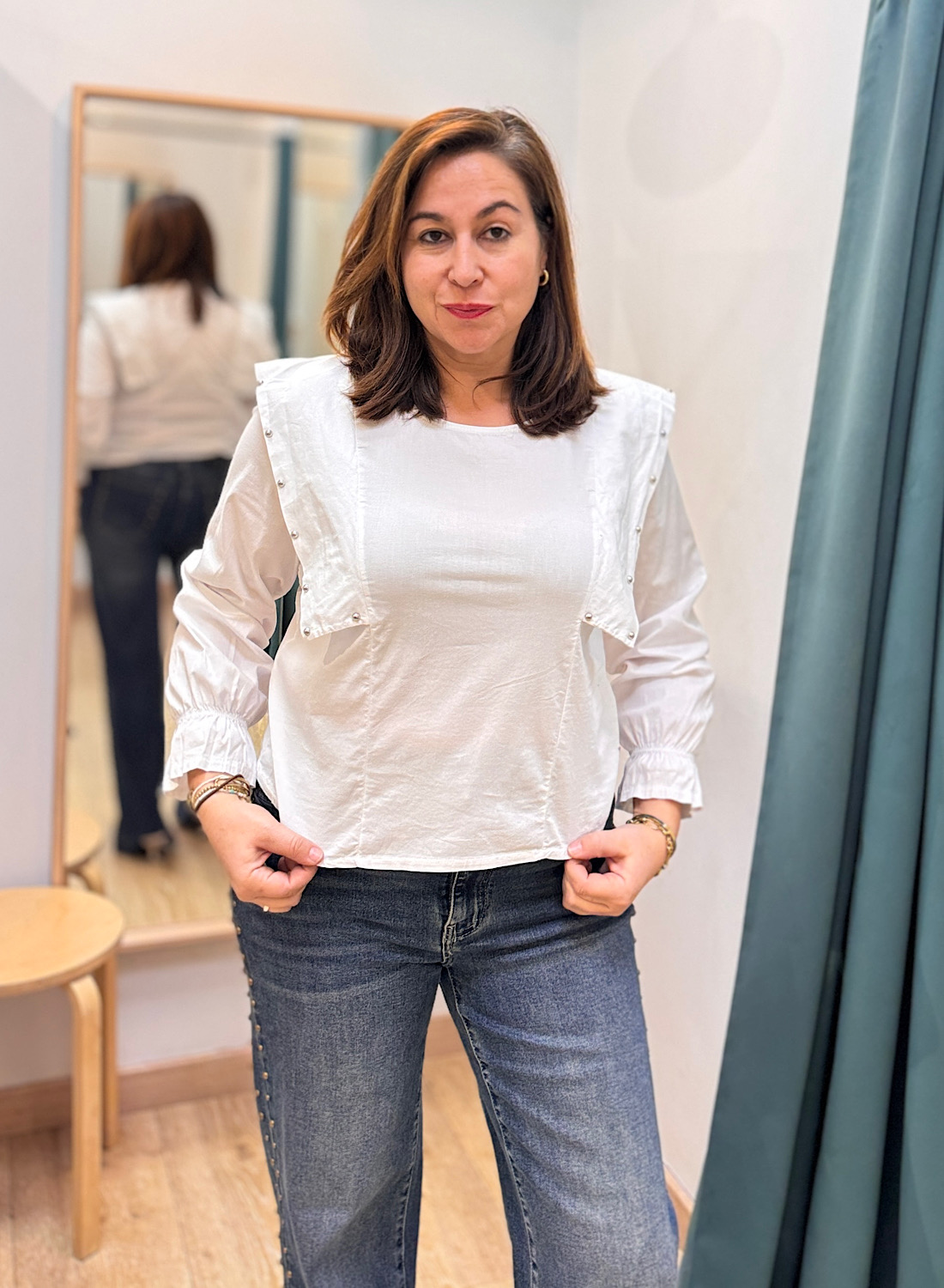 CAMISA TACHUELAS 8 CAMISA TACHUELAS - Imagen 8