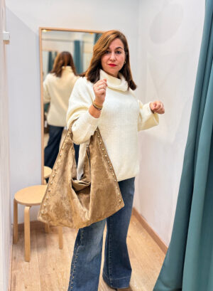 MAXI BOLSO ANTELINA TACHUELAS