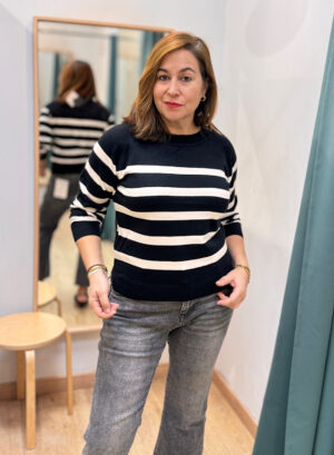 JERSEY RAYAS - Negro