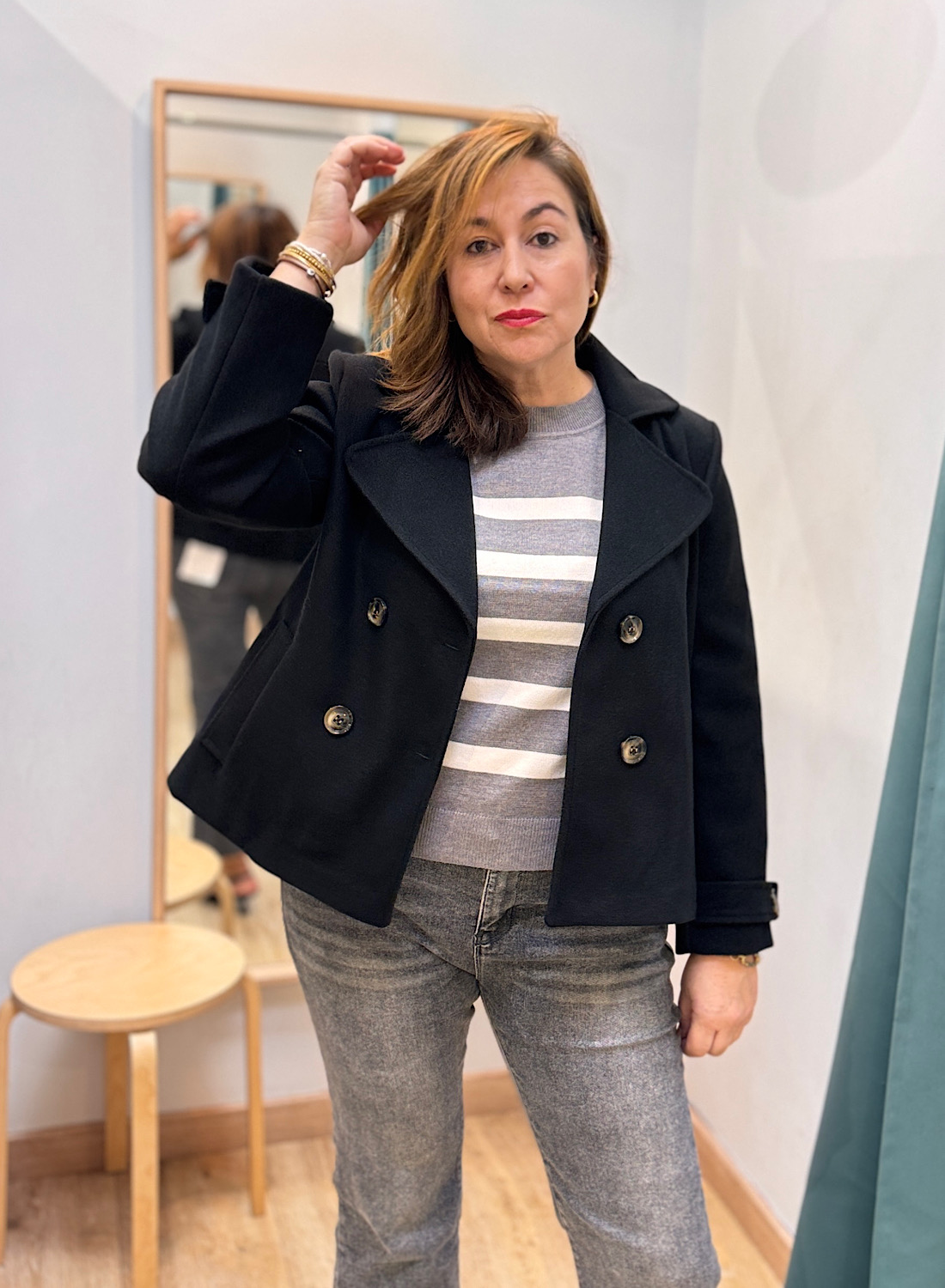 ABRIGO CORTO CRUZADO 1 ABRIGO CORTO CRUZADO