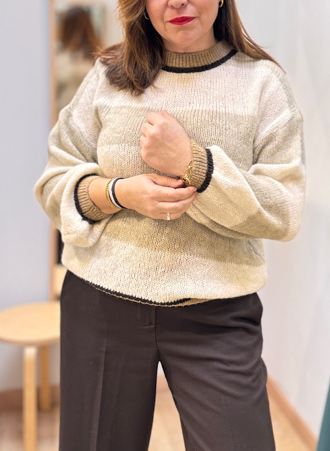 MAXI JERSEY RAYA ANCHA 7 MAXI JERSEY RAYA ANCHA - Imagen 7