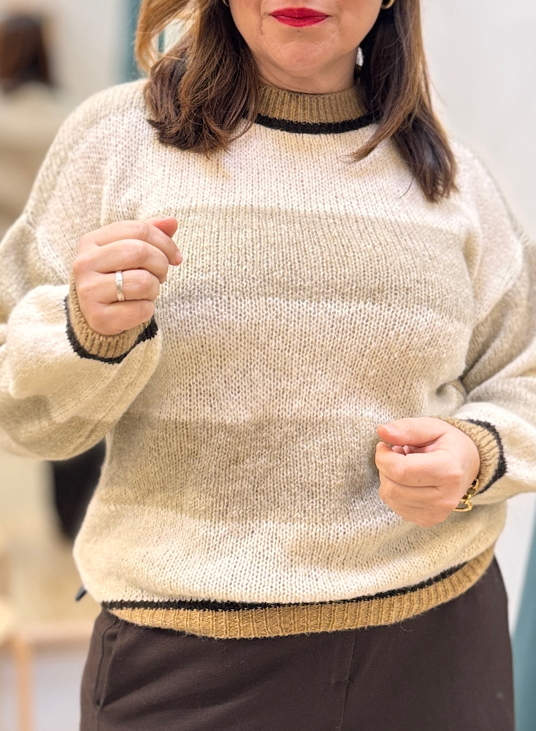 MAXI JERSEY RAYA ANCHA 9 MAXI JERSEY RAYA ANCHA - Imagen 9