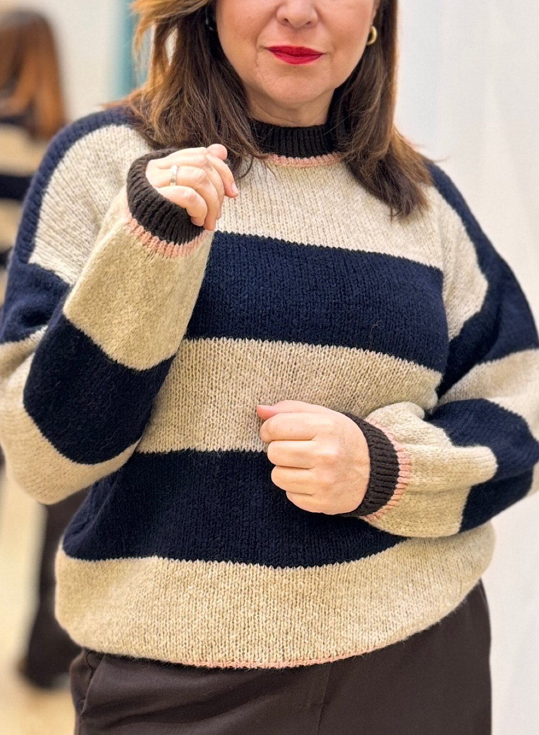 MAXI JERSEY RAYA ANCHA 2 MAXI JERSEY RAYA ANCHA - Imagen 2