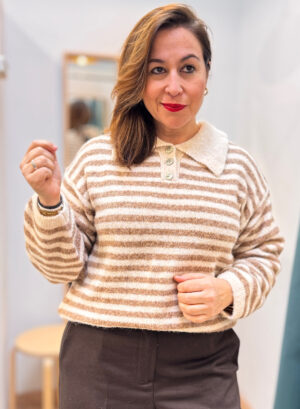 JERSEY RAYAS CON CUELLO