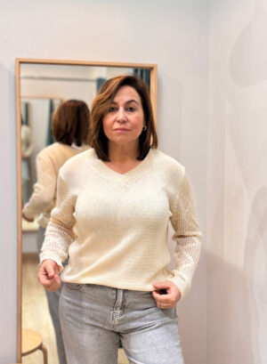 JERSEY GRETA - Beige