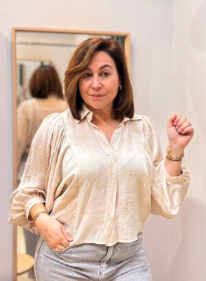 CAMISA VALENTINA - Beige