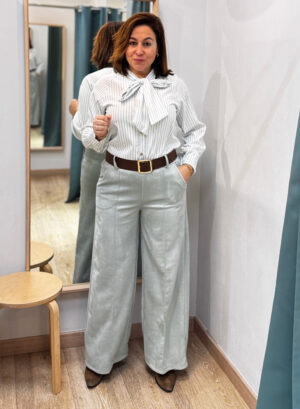 PANTALÓN ANTELINA - Verde menta