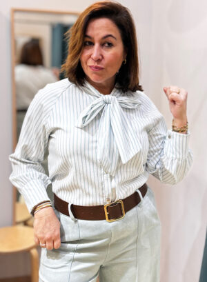 CAMISA CARLA - Verde menta