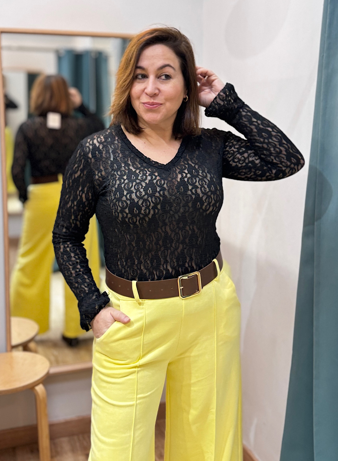 CAMISETA ENCAJE 5 CAMISETA ENCAJE - Imagen 5