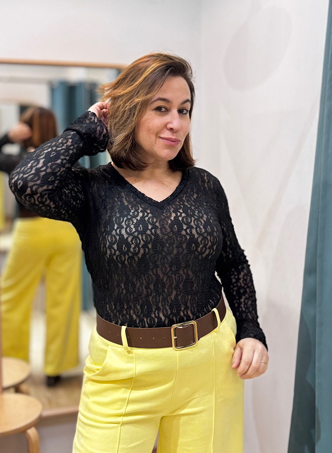 CAMISETA ENCAJE 6 CAMISETA ENCAJE - Imagen 6