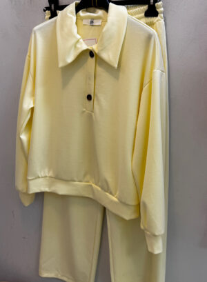 CONJUNTO SPORT LISO - Amarillo