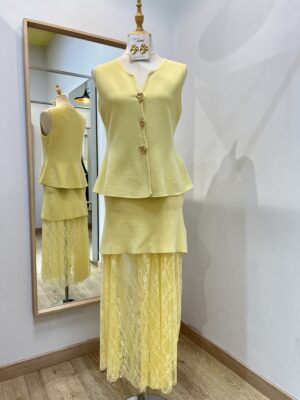 CONJUNTO LISO - Amarillo