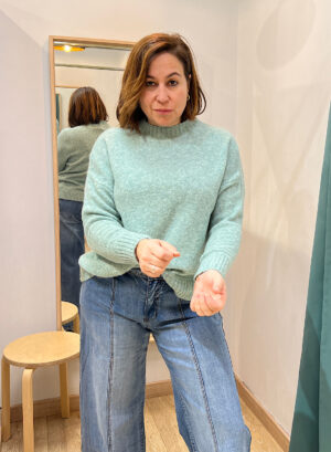 JERSEY CORA - Verde menta