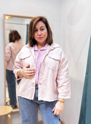 SOBRE CAMISA LIZA - Rosa