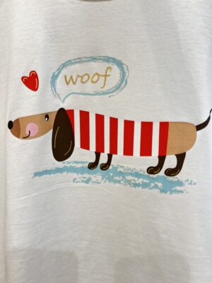 CAMISETA PERRITO - Rojo