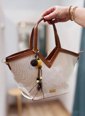 BOLSO TIARA - Marrón