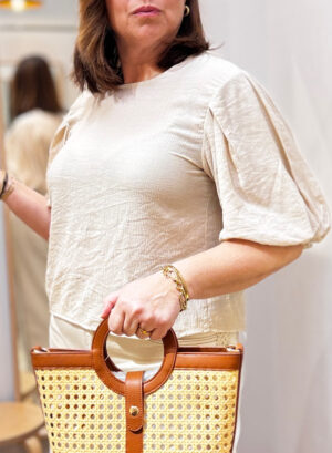 BLUSA TRIANA - Beige