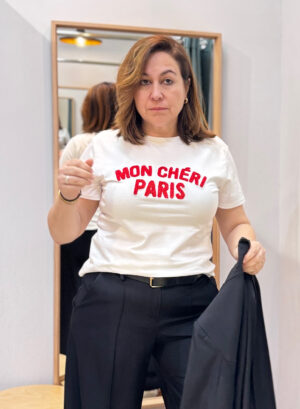 CAMISETA PARIS - Rojo