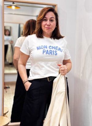 CAMISETA PARIS - Azul