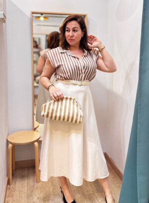 VESTIDO VENLY - Beige