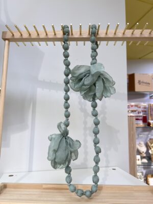 COLLAR FLOR - Verde menta