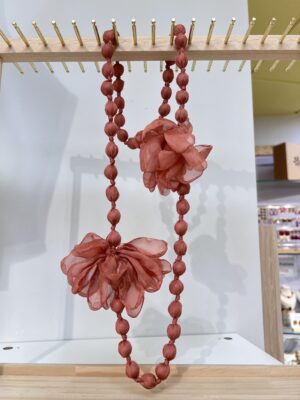 COLLAR FLOR - Rosa