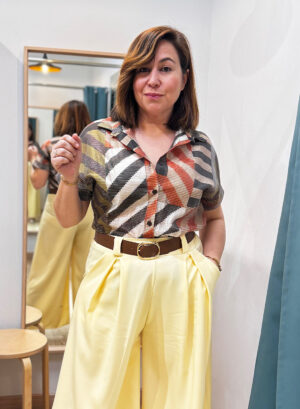 CAMISA GEOMETRICA - Verde